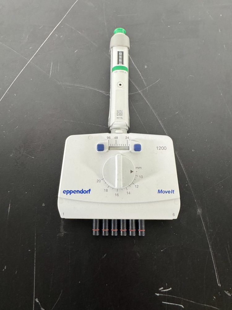 Image of Eppendorf MoveIt Multichannel Pipette